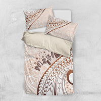 Pasifika Festival Bedding Set Vintage Tribal Pattern LT01 US Twin 172cm x 218cm Brown - Polynesian Pride