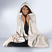 Pasifika Festival Hooded Blanket Vintage Tribal Pattern LT01 - Polynesian Pride