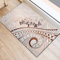 Pasifika Festival Rubber Doormat Vintage Tribal Pattern LT01 - Polynesian Pride