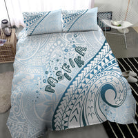 Pasifika Festival Bedding Set Tribal Pattern Blue Version LT01 - Polynesian Pride