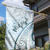Pasifika Festival Garden Flag Tribal Pattern Blue Version LT01 - Polynesian Pride