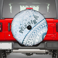 Pasifika Festival Spare Tire Cover Tribal Pattern Blue Version LT01 - Polynesian Pride