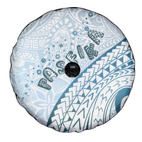 Pasifika Festival Spare Tire Cover Tribal Pattern Blue Version LT01 - Polynesian Pride