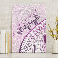 Pasifika Festival Canvas Wall Art Tribal Pattern Lilac Version LT01 Without Frame Purple - Polynesian Pride