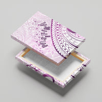 Pasifika Festival Canvas Wall Art Tribal Pattern Lilac Version LT01 - Polynesian Pride