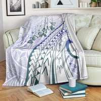 Pasifika Festival Blanket Tribal Pattern Violet Version LT01 Purple - Polynesian Pride
