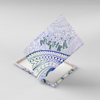 Pasifika Festival Canvas Wall Art Tribal Pattern Violet Version LT01 With Frame Purple - Polynesian Pride