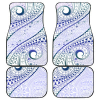Pasifika Festival Car Mats Tribal Pattern Violet Version LT01 - Polynesian Pride