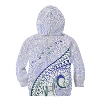 Pasifika Festival Kid Hoodie Tribal Pattern Violet Version LT01 - Polynesian Pride