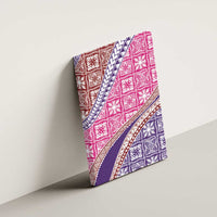 Hawaiian Quilt Pattern Canvas Wall Art Sweet Color Mixed - Polynesian Pride