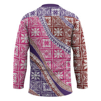 Hawaiian Quilt Pattern Hockey Jersey Sweet Color Mixed LT01 - Polynesian Pride