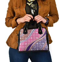 Hawaiian Quilt Pattern Shoulder Handbag Sweet Color Mixed LT01 - Polynesian Pride