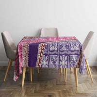 Hawaiian Quilt Pattern Tablecloth Sweet Color Mixed LT01 - Polynesian Pride