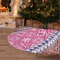 Hawaiian Quilt Pattern Tree Skirt Sweet Color Mixed - Polynesian Pride
