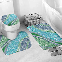 Hawaiian Quilt Pattern Bathroom Set Fresh Color Mixed - Polynesian Pride