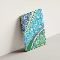 Hawaiian Quilt Pattern Canvas Wall Art Fresh Color Mixed - Polynesian Pride