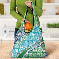Hawaiian Quilt Pattern Grocery Bag Fresh Color Mixed LT01 - Polynesian Pride
