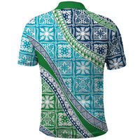 Hawaiian Quilt Pattern Polo Shirt Fresh Color Mixed - Polynesian Pride