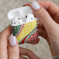 Hawaiian Quilt Pattern AirPods Case Special Color Mixed LT01 - Polynesian Pride