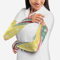 Hawaiian Quilt Pattern Arm Sleeves Special Color Mixed - Polynesian Pride