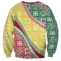 Hawaiian Quilt Pattern Sweatshirt Special Color Mixed LT01 - Polynesian Pride