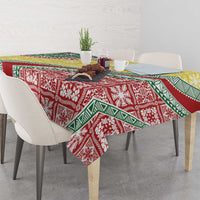 Hawaiian Quilt Pattern Tablecloth Special Color Mixed LT01 - Polynesian Pride