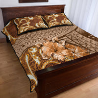 Fiji Masi Quilt Bed Set Bula Fijian Masi Tapa Vintage Style LT01 - Polynesian Pride