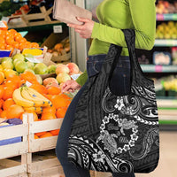 Polynesian Turtle Valentine Grocery Bag You And Me Hibiscus Heart