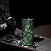 Polynesian Turtle Valentine Skinny Tumbler You And Me Green Hibiscus Heart LT01 - Polynesian Pride