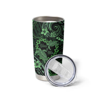 Polynesian Turtle Valentine Tumbler Cup You And Me Green Hibiscus Heart LT01 - Polynesian Pride