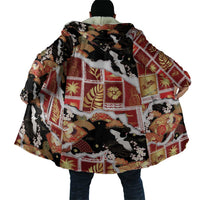 Hawaii Japanese Culture Black Cloak Spring Cranes Aloha Pattern LT01 - Polynesian Pride