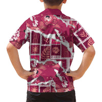 Hawaii Japanese Culture Pink Hawaiian Shirt Spring Cranes Aloha Pattern LT01 - Polynesian Pride