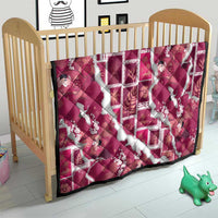 Hawaii Japanese Culture Pink Quilt Spring Cranes Aloha Pattern LT01 - Polynesian Pride
