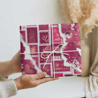 Hawaii Japanese Culture Pink Wrapping Paper Spring Cranes Aloha Pattern LT01 - Polynesian Pride