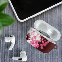 Pink Hibiscus Plumeria Floral AirPods Case LT01 - Polynesian Pride
