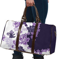 Purple Hibiscus Plumeria Floral Travel Bag - Polynesian Pride