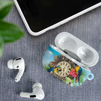 It's 5 o'clock Somewhere AirPods Case Hawaiian Tropical Parrots LT01 - Polynesian Pride