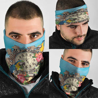 It's 5 o'clock Somewhere Neck Gaiter Hawaiian Tropical Parrots - Polynesian Pride