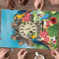 It's 5 o'clock Somewhere Puzzle Hawaiian Tropical Parrots - Polynesian Pride