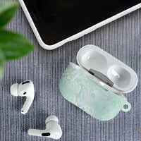 Polynesian Tiare Monstera Seafoam Green AirPods Case Liquid Style LT01 - Polynesian Pride