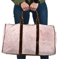 Polynesian Tiare Monstera Soft Pink Travel Bag Liquid Style LT01 Pink - Polynesian Pride
