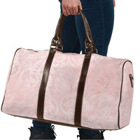 Polynesian Tiare Monstera Soft Pink Travel Bag Liquid Style LT01 - Polynesian Pride