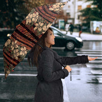 Hawaii Hibiscus Umbrella Retro Style - Polynesian Pride