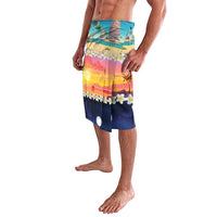 Hawaii Beach Landscape Time-Lapse Lavalava Tropical Plumeria Flowers - Polynesian Pride