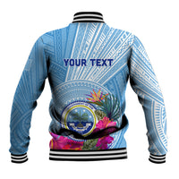 Micronesia Culture Day Baseball Jacket Tribal Pattern Tropical Style LT01 - Polynesian Pride