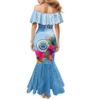 Micronesia Culture Day Mermaid Dress Tribal Pattern Tropical Style LT01 - Polynesian Pride
