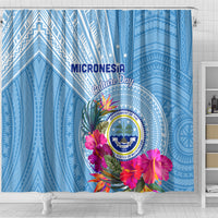 Micronesia Culture Day Shower Curtain Tribal Pattern Tropical Style LT01 - Polynesian Pride