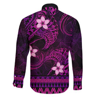 FSM Culture Day Family Matching Mermaid Dress and Hawaiian Shirt Tribal Pattern Pink Version LT01 - Polynesian Pride