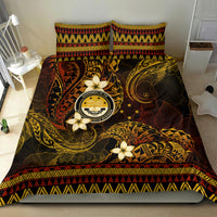 FSM Culture Day Bedding Set Tribal Pattern Gold Version LT01 - Polynesian Pride
