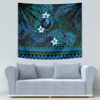 FSM Yap State Tapestry Tribal Pattern Ocean Version
